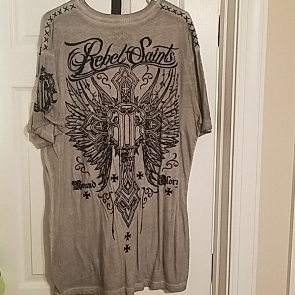 Men's Rebel Saints Tshirt Xlarge